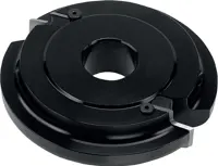 WPL Abrund-/Viertelstabfräser TOPCUT "R3-R10", D=120mm, SB=20mm, BO=30(-40)mm, Z2