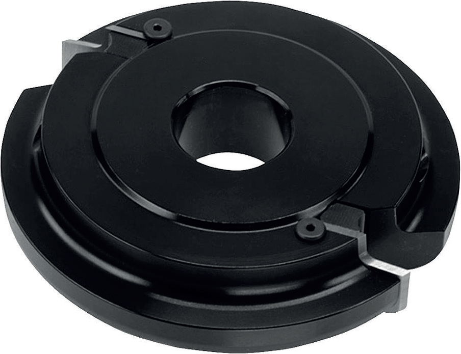 WPL Abrund-/Viertelstabfräser TOPCUT "R3-R10", D=120mm, SB=20mm, BO=30(-40)mm, Z2