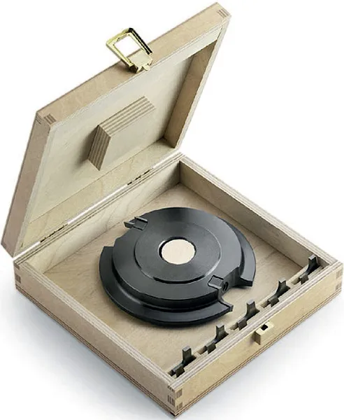 WPL Abrund-/Viertelstabfräser "R3-R10" Set, D=120mm, SB=20mm, BO=30(-40)mm, Z2