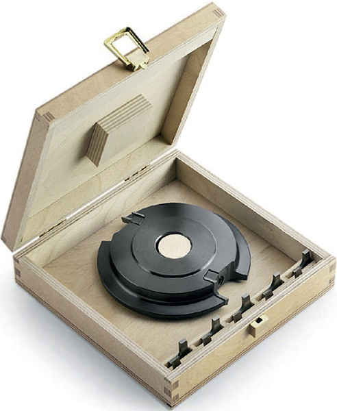 WPL Abrund-/Viertelstabfräser "R12-R20" Set, D=140mm, SB=30mm, BO=30(-40)mm, Z2