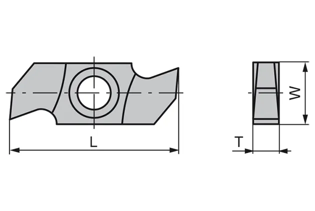 HW Nutmesser Z2, 34x16x3.2mm