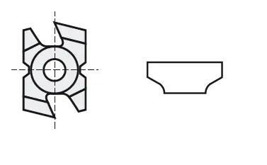 HW Wendekantenmesser MAN - System LEITZ, 15x23x9mm, R3, KM22/1