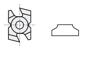 HW Wendekantenmesser MAN - System LEITZ, 15x25.7x7.3mm, R5, KM24/1