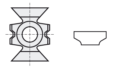 HW Wendekantenmesser MEC - System LEITZ, 15x20x9mm, R3, KM12/1