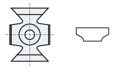 HW Wendekantenmesser - System OPPOLD, 16x22x5mm, R2, CTOPP10