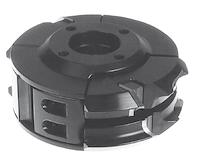 WPL Abrund-, Füge- und Fasefräser R2-R5 / Alu, D=113mm, SB=42, BO=30mm, Z2