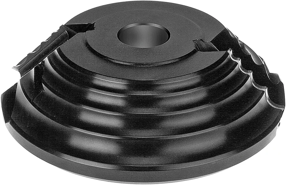 WPL Abrundfräser R4-R10, TOPCUT, D=180mm, SB=50mm, B=30(-50)mm, Z2