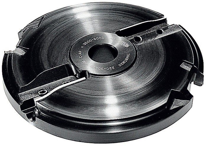 WPL Abplattfräser, D=220mm, SB=31mm, PT=70mm, BO=30(-50)mm, Z2+2, oben, Stahl