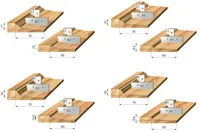 HW Profilmesser zu Abplattfräser, 19.3x27.5x2mm, Profil M1