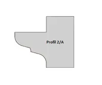 HW Profilmesser zu Konterprofilfräser 2/A