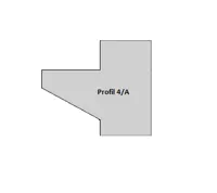 HW Profilmesser zu Konterprofilfräser 4/A