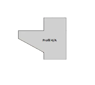 HW Profilmesser zu Konterprofilfräser 4/A