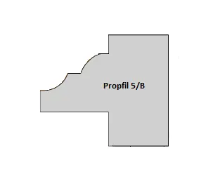 HW Profilmesser zu Konterprofilfräser 5/B