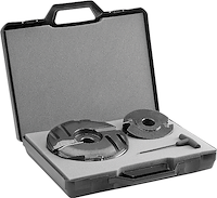 WPL Konterprofil-Abplattfräser-Set, Alukörper, D=183/120mm, SB=30/40mm, BO=30(-40)mm, Z2