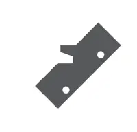 HW Profilmesser 45°, 50x25x2mm, zu Gehrungsverleimfräser