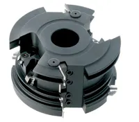 WPL Profilfräsersatz für Innentüren und Einfachfalz, D=170mm, SB=81.3mm, BO=30(-50)mm, Z2+2+2, R3