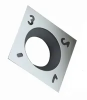 HW Vorschneider 14x14x2mm, zu Kantengetriebefräser 1+2