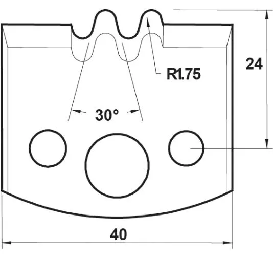 Abweiser, 40mm, Nr. 141
