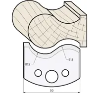 HS Profilmesser, 50mm, Nr. 514