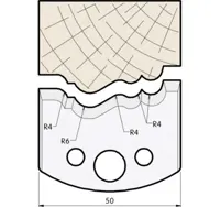 HW Profilmesser, 50mm, Nr. 511