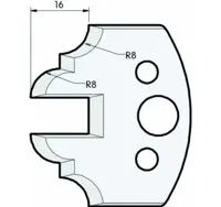HW Profilmesser, 50mm, Nr. 523