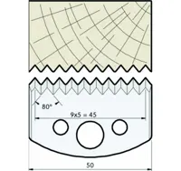 HW Profilmesser, 50mm, Nr. 524