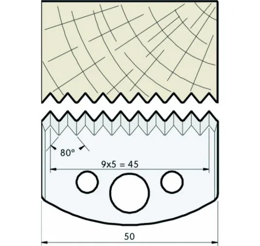 HW Profilmesser, 50mm, Nr. 524