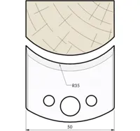 HW Profilmesser, 50mm, Nr. 548