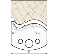 Abweiser, 50mm, Nr. 502