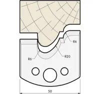 Abweiser, 50mm, Nr. 505