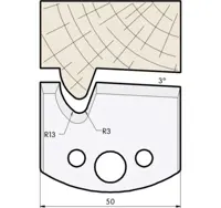 Abweiser, 50mm, Nr. 516