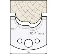 Abweiser, 50mm, Nr. 519