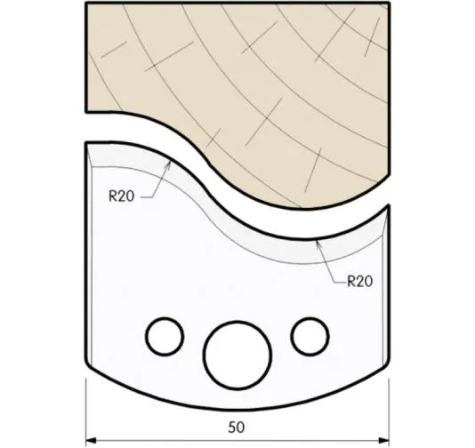 Abweiser, 50mm, Nr. 571