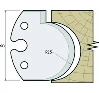 Abweiser, 60mm, Nr. 609