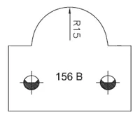 SP Profilmesser SATURN, 48mm, Nr. 156B