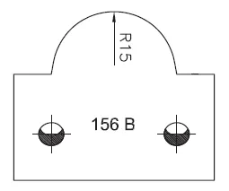 SP Profilmesser SATURN, 48mm, Nr. 156B