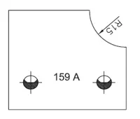 SP Profilmesser SATURN, 48mm, Nr. 159A