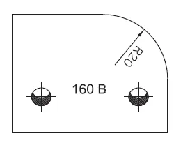 SP Profilmesser SATURN, 48mm, Nr. 160B