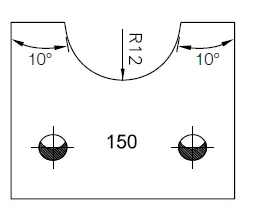 Abweiser SATURN, 48mm, Nr. 150