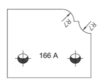 Abweiser SATURN, 48mm, Nr. 166A