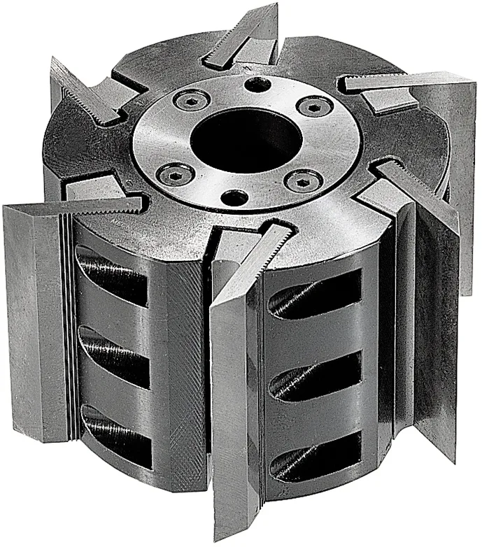 Profilrillen-Messerkopf mit Hydrospannung, D=163mm, SB=60mm, BO=50(40-60)mm, Z8