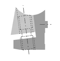 Spannbacke f. Hobelkopf