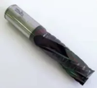 VHM Schrupp-Schlichtfräser Z3 "DLC", D=16mm, NL=55mm, GL=110mm, S=16mm, LL, neg.