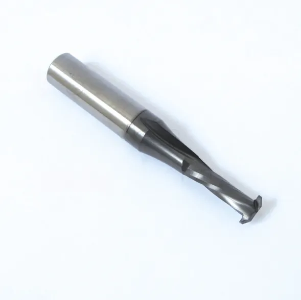 VHM Spiralfräser für Lamello Z2 "DLC", D=9.8mm, NL=23mm, GL=80mm, S=12mm, RL