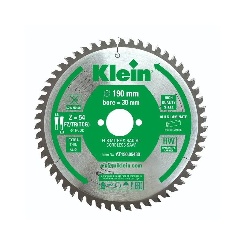 HW Dünnschnitt-Kreissägeblatt, ø 160x1.8/1.3x20mm, Z48 TF neg., NL 2/6/32