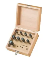 WPL Nutfräser Set, 8-teilig, R