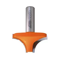 HW Viertelstabfräser R8, D=28.6mm, NL=12.7mm, GL=44.5mm, S=8mm, R