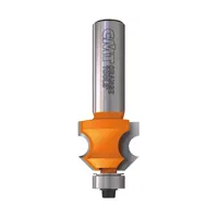 HW Fräser f. Holzverkleidungen, D=23.8mm, R=4mm, NL=19.05mm, GL=67.7mm, A=45°, S=12.7mm