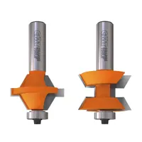 HW Kantenverleimfräser Set, D=40mm, NL=25.4mm, GL=74.5mm, A=30°, S=12mm
