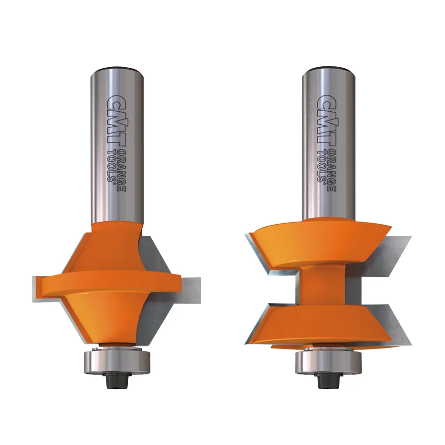 HW Kantenverleimfräser Set, D=40mm, NL=25.4mm, GL=74.5mm, A=30°, S=12mm